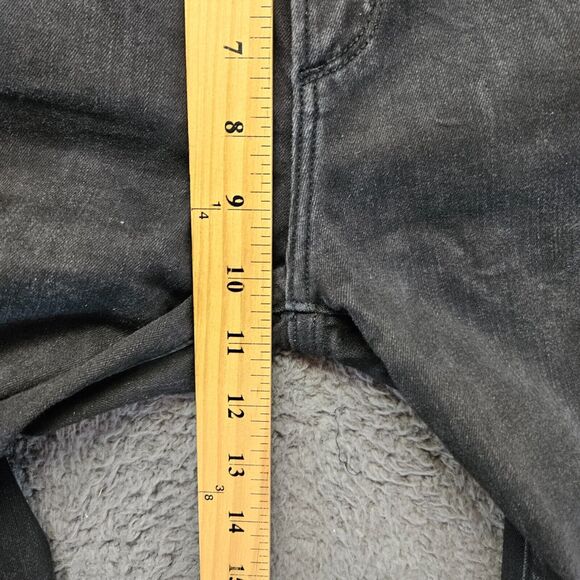 Abercrombie &‎ Fitch Jeans Women Size 26/2 Black Simone High Rise Ankle Skinny - Picture 5 of 9